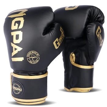 Guantes de Kickboxing Profesionales para Karate, Muay Thai y MMA - Manoplas Acolchadas en PU, Varios Tamaños - Equipo de Entrenamiento de Alta Calidad