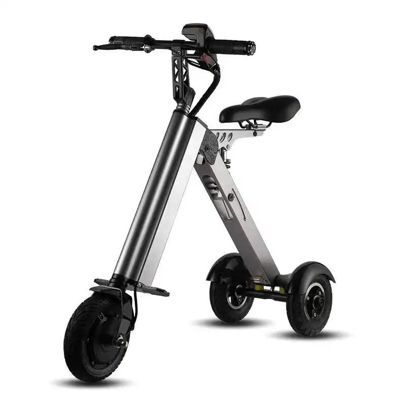 High-Quality Aviation Aluminum Alloy Material Upgrade Double Shock Absorption Foldable Electric Vehicle