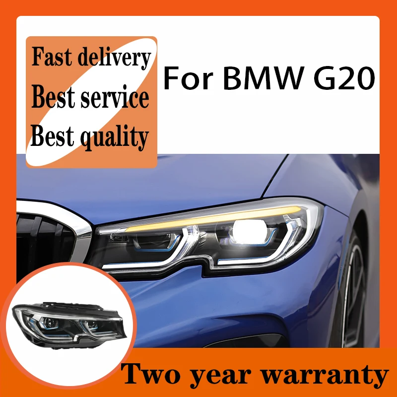 

Для BMW Новинка 3 серии фары 2019 2020 2021 G20 G38 лазерные головные лампы светодиодная фара светодиодный Ной проектор