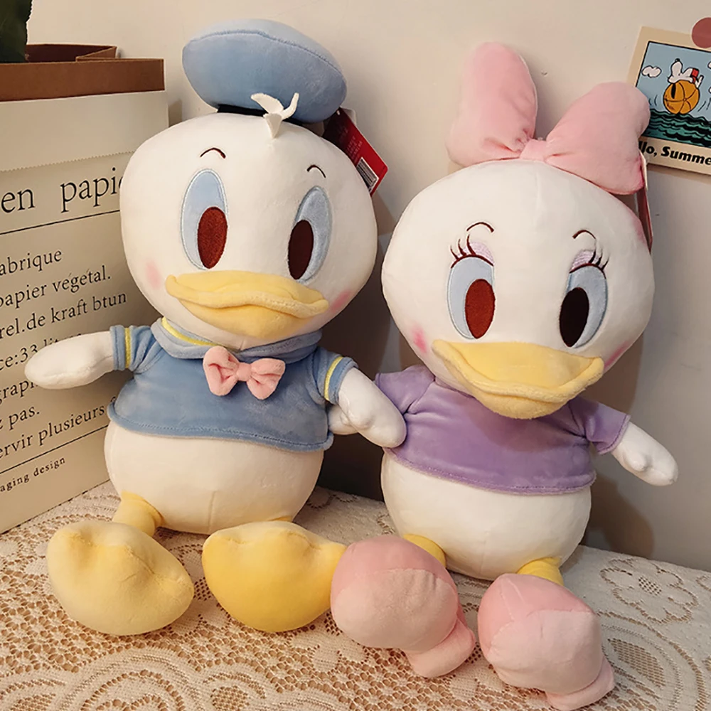 30-46CM Disney Donald Daisy Duck Stuffed Plush Doll Toys For Boys Girls Cute Toy Gifts Kids Birthday Gifts Children