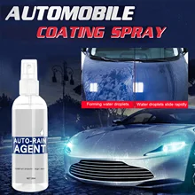 

30/100ml Auto Wash Anti-Drain Cleaner Agent Waterproof Rainproof Anti-fog Spray Car Windshield Window Coating Spray Accessory