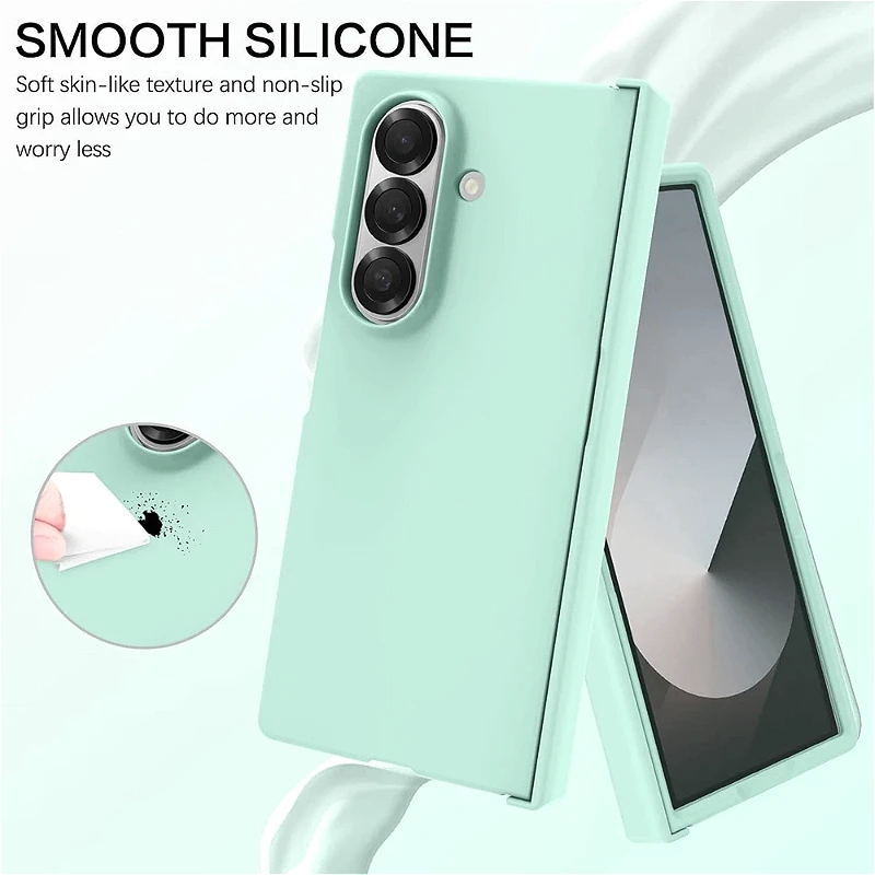 Tri-Fold Hinge Protection Matte Shockproof Case - Ultra Slim Design