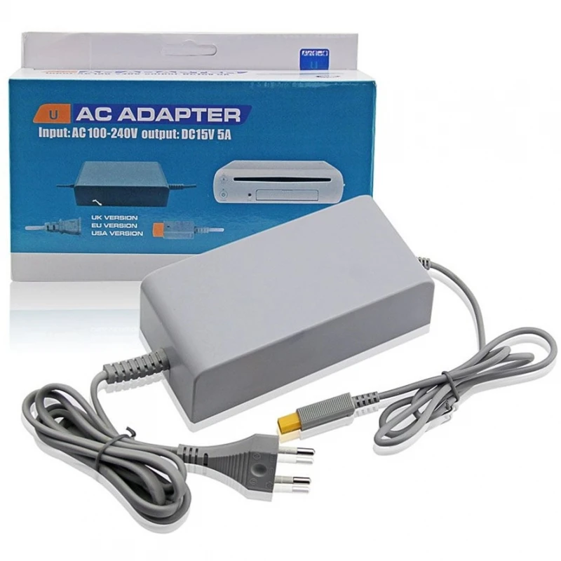 Alimentatore Per Console Nintendo Wii U Trasformatore Da Parete Di Ricambio # Nintendo Wii U (Wup-001, Wup-101) # Wup-002