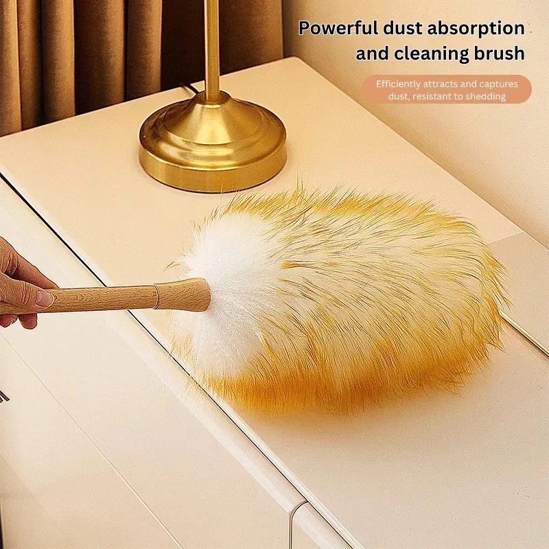 250cm Extendable Delicate Wool Dusting Brush for Cleaner Sofa Car Dust Floor Gap Bendable Brush Home Household Tools 5pcs/sets
