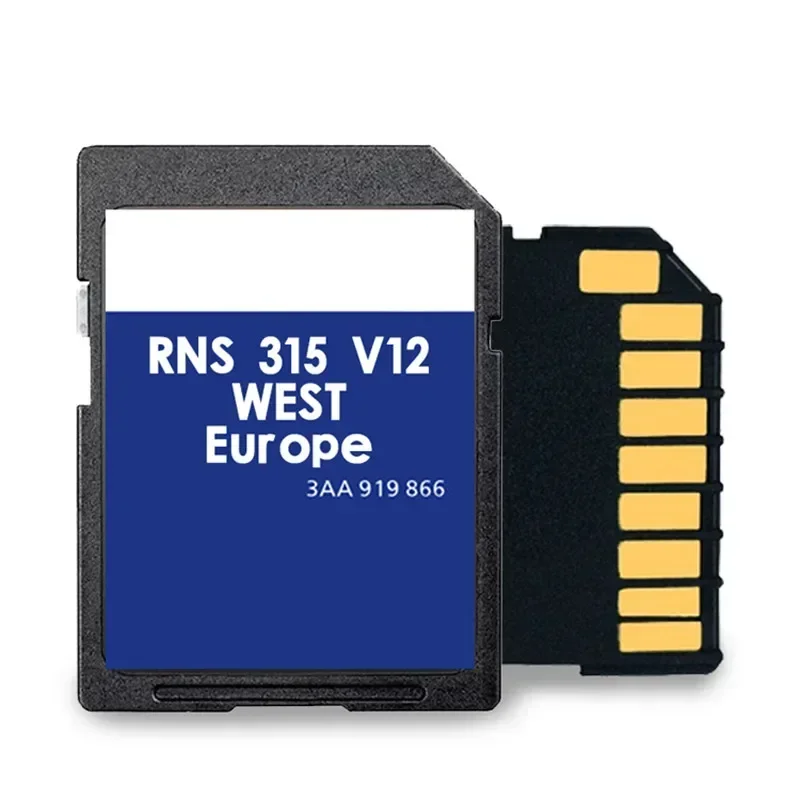 최신 RNS315 V12 서유럽 RNS310 2020/2021용 아님 100% 작동 AZ V12 네비게이션 SD 카드