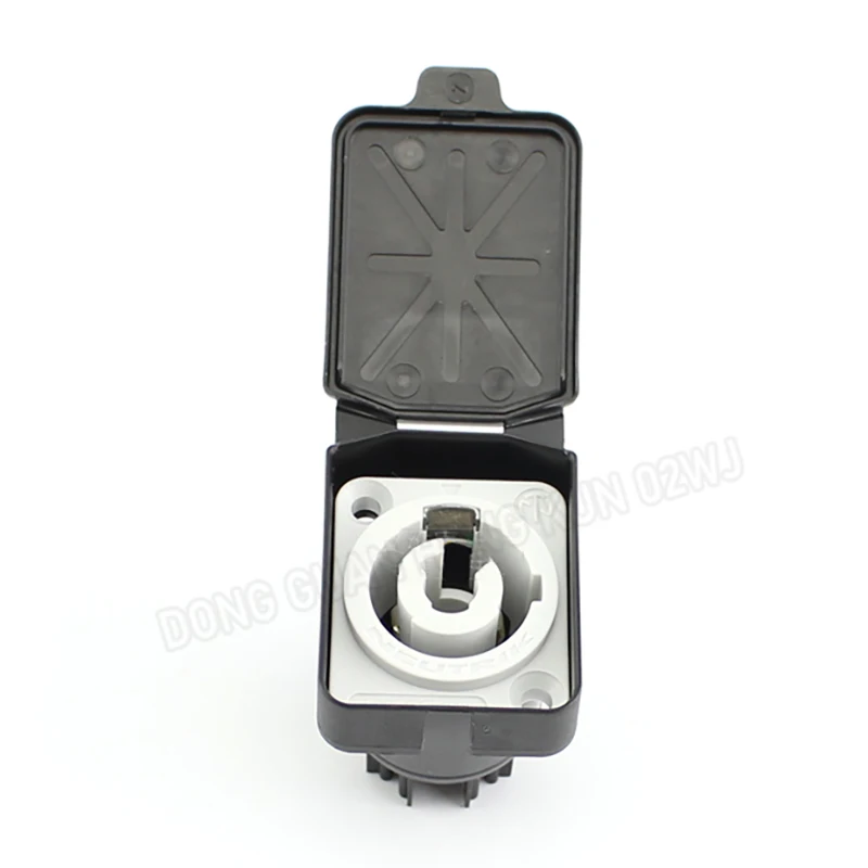 Faltbare D-förmige XLR-Stecker-Staubschutzkappe – wasserdichte IP42-Schutzkappe, staubdichtes Spritzschutz-Kunststoffzubehör – Detail 12