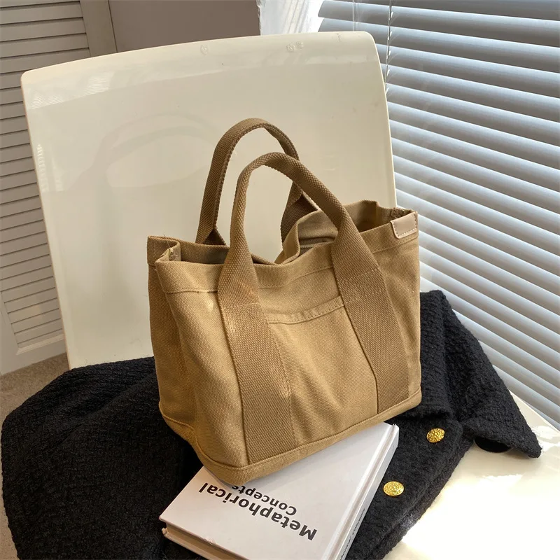Bolso Cruzado De Lona Con Doble Bolsillo Con Protección Rfid | Envío Gratis