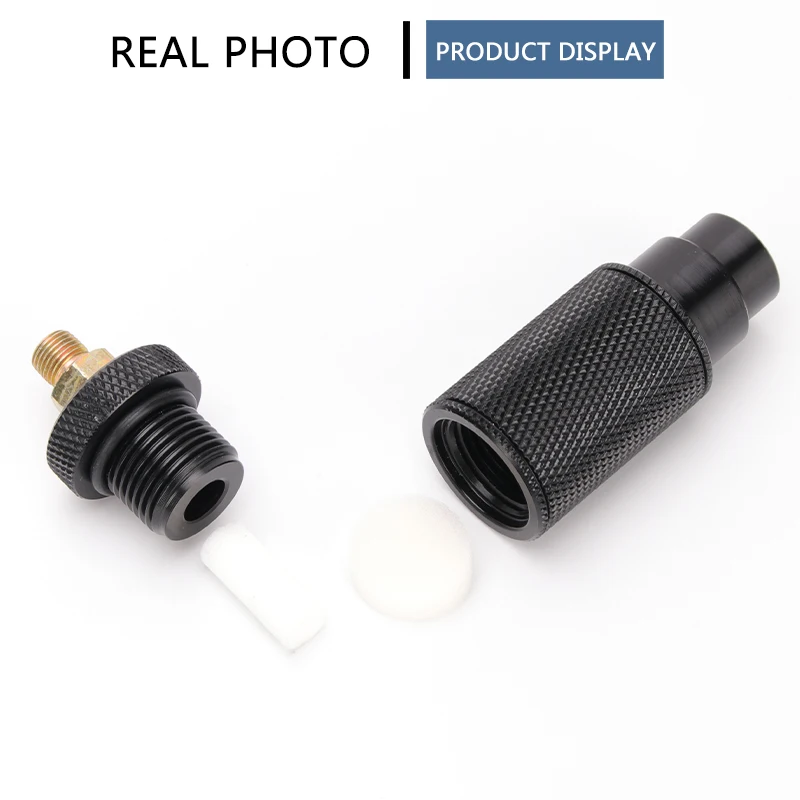 PCP High Pressure Pump Air Compressor Filter M10 Thread Black Water-Oil Separator Air Filtering 40Mpa 6000Psi Filtering Element hand pump filter elements