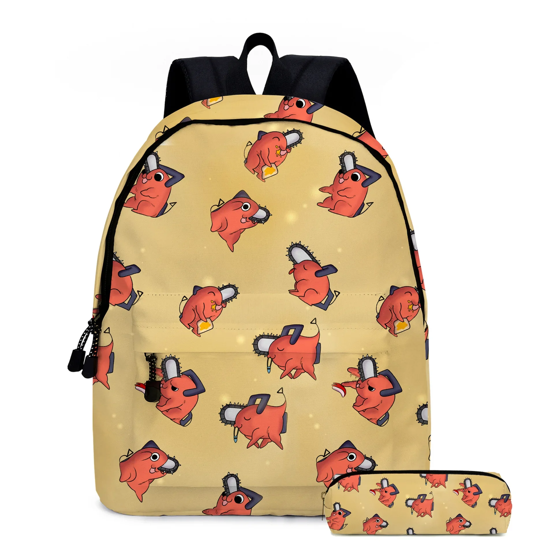 

Набор из двух предметов, сумка для ручек с принтом в виде бензопилы, школьный рюкзак для учеников начальной школы, подарки на день рождения