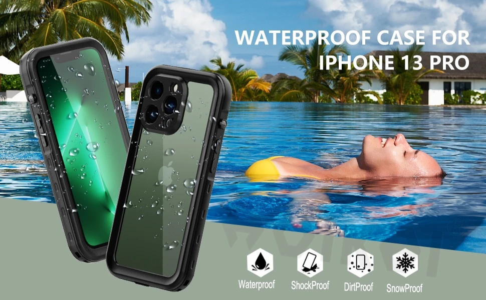 moto e6 phone case IP68 Waterproof Case For iPhone 13 Pro Max 12 Pro Max 13 12 Mini 11 Pro Max X XS XR Full Protection Heavy Duty Shockproof Covers moto g stylus phone case