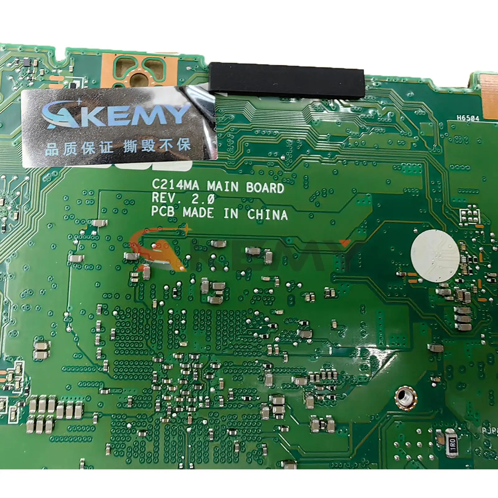 Chromebook Flip Motherboard para Asus C214ma Mainboard Cpu N4000 4gb de Ram Ssd 32g N4000 - Imagem 4