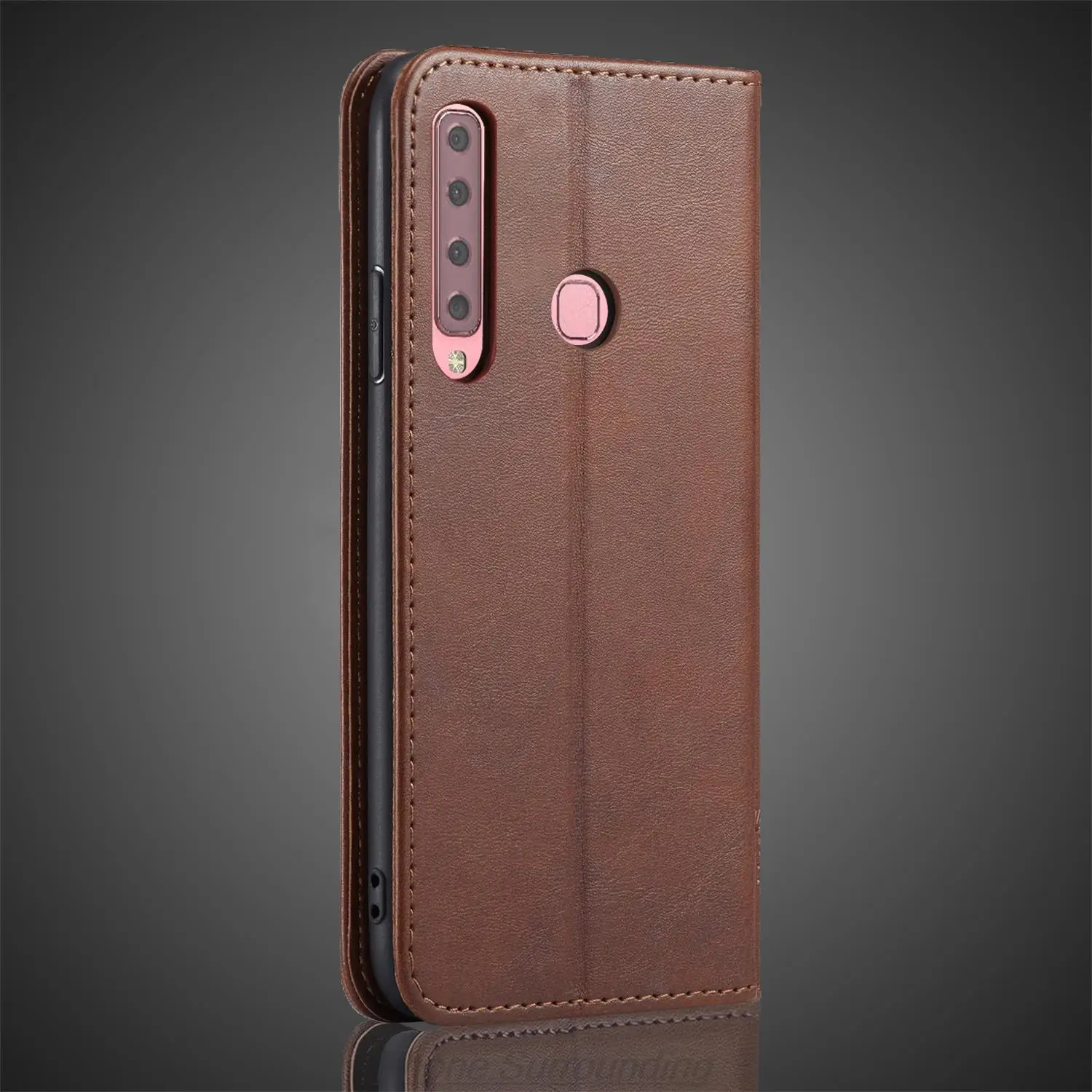 Premium Magnetic Flip Leather Wallet Case with Card Holder