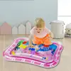 Tummy Time Water Mat Ice Cool Inflatable Mat For Water Play Portable Cooling Pad Water Cushion Game Pad For Girls Children Boys 2