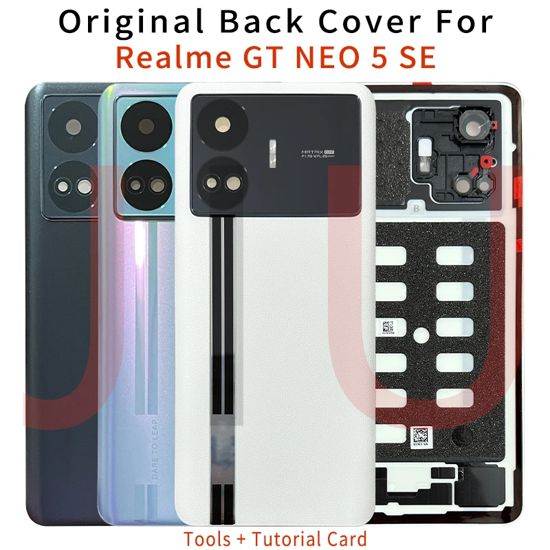 Couvercle Batterie Arrière Vitré Pour Realme GT Neo 3 (RMX3562/RMX3563) - Neuf Sous Emballage