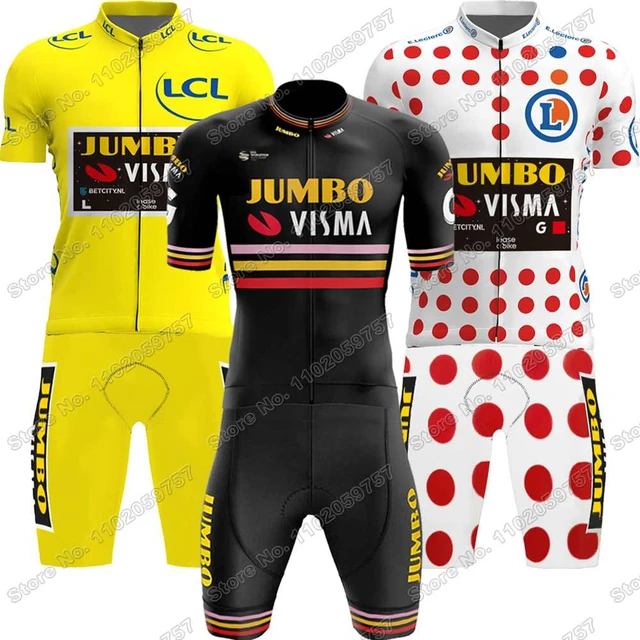 2023 Jumbo Visma Tour De France Edition Jersey Official Pro Cycling Jerseys