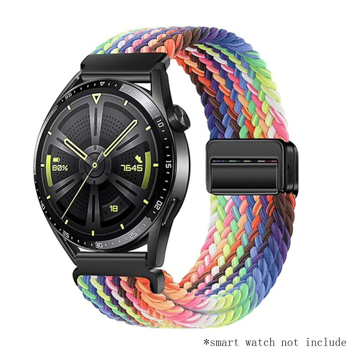 Nylon Buckle Strap - 20mm Adjustable Wristband