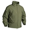 Tactical Jackets Men Military Outdoor Waterproof Hood Windbreaker Work Wear Soft Shell Multi-pockets Hunting Motorcy Tops Winter 1