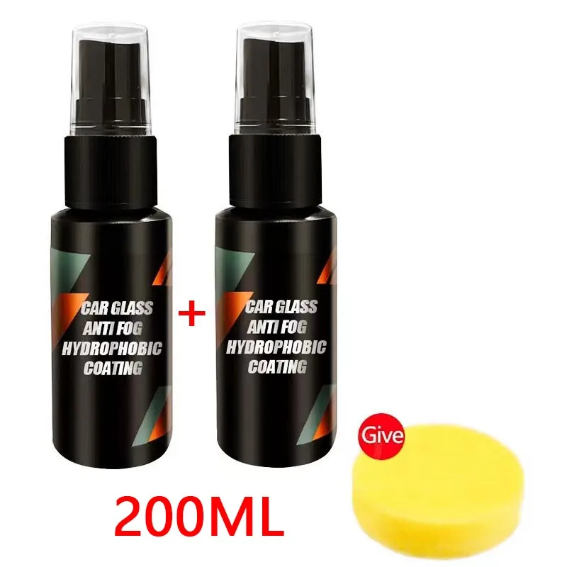 Car Water Repellent Spray Anti Rain Coating For Car Glass Hydrophobic  Anti-rain Liquid Windshield Mirror Mask Auto Chemical