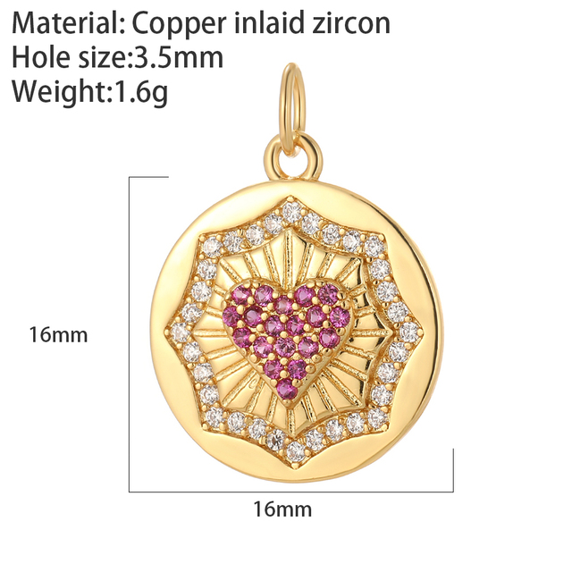 Greek Eye gold Pendant Charms for Diy Earrings Keychain Necklace Bracelet Evil Blue Eye Charms for Jewelry Making Supplies