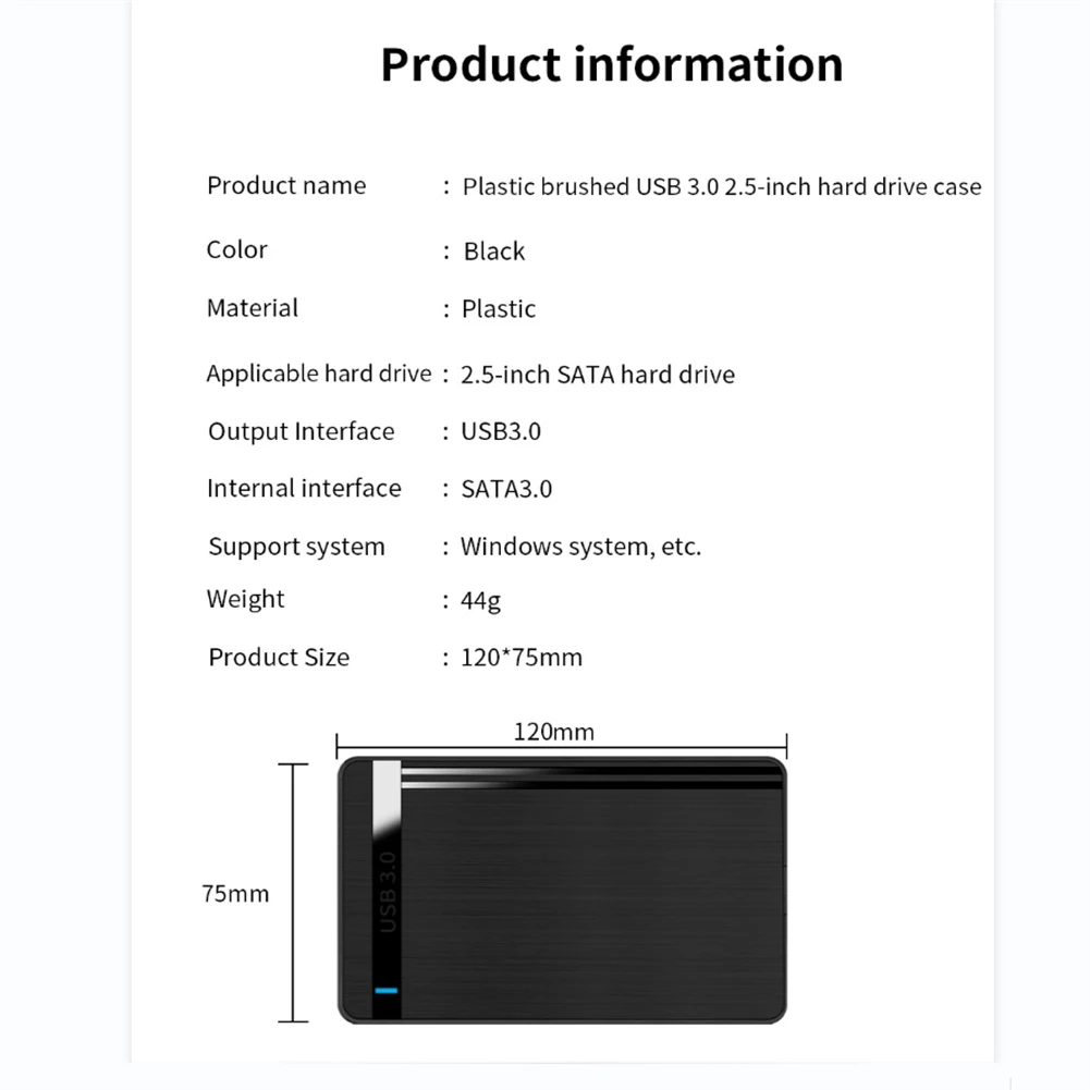 Walram HDD  ̽, USB 3.0 5Gbps ϵ ̺ ̽  , SATA HDD SSD ׼ , 2.5 ġ