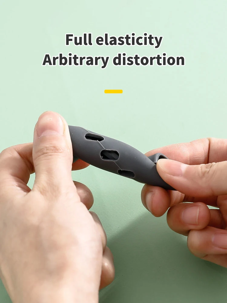 Description Picture 5 of item2PCS Silicone Pan Handle Anti-Ironing Sleeve Iron Pan Wok Ears Anti-Ironing Handle Sleeve Heat-Resistant