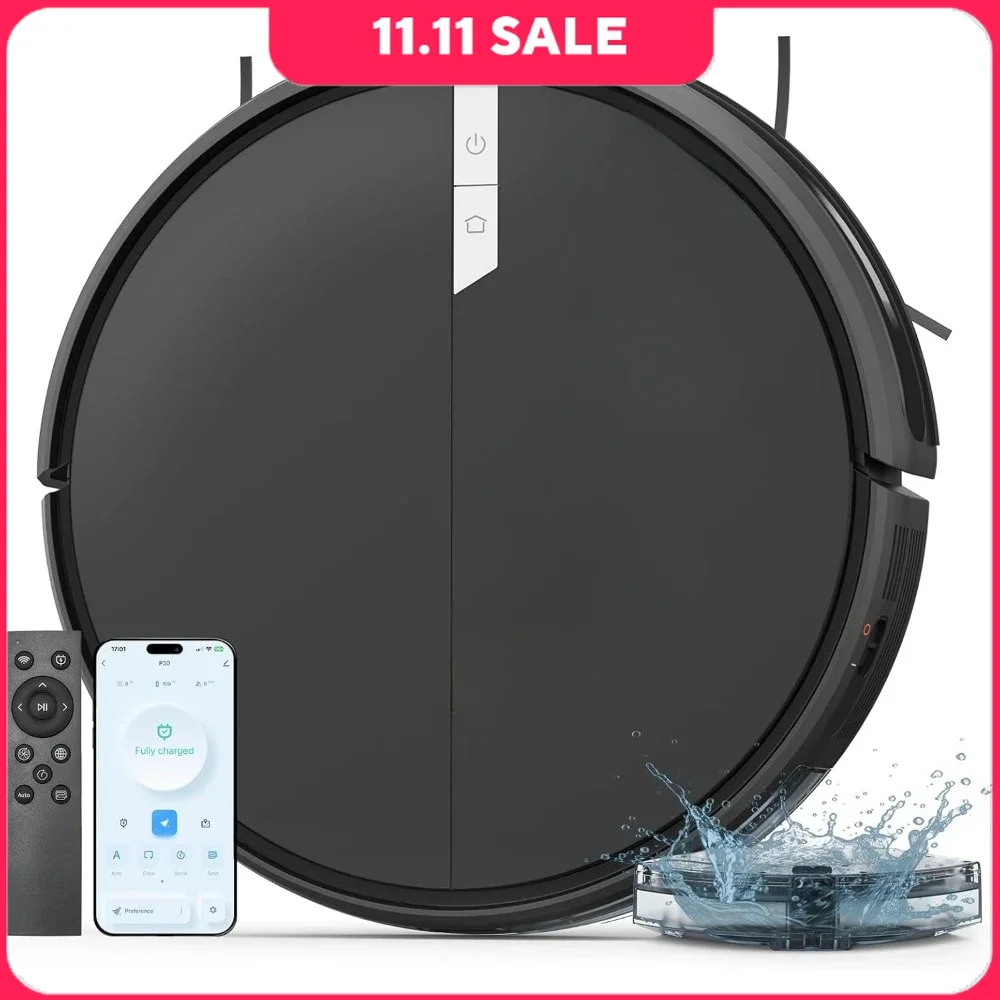 Commercial Washing Robots, Robot Vacuum And Mop, 3000Pa Strong Suction Power Self-Charging Vacuum, Washing Robots