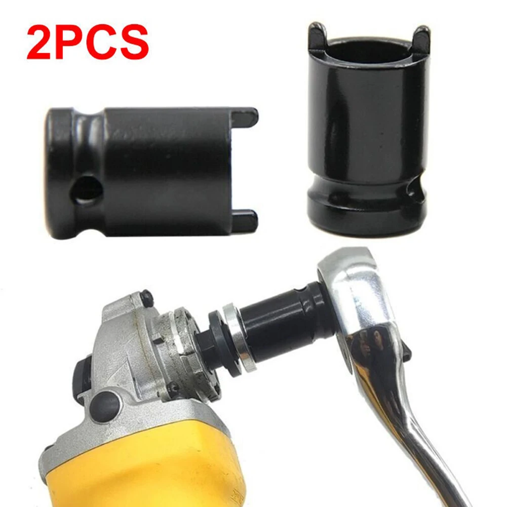 

2pcs Pressure Plate Removal Socket Sleeve Angle Grinder Thread Release Adapter Manual Electric Grinder Wrench Power Tools