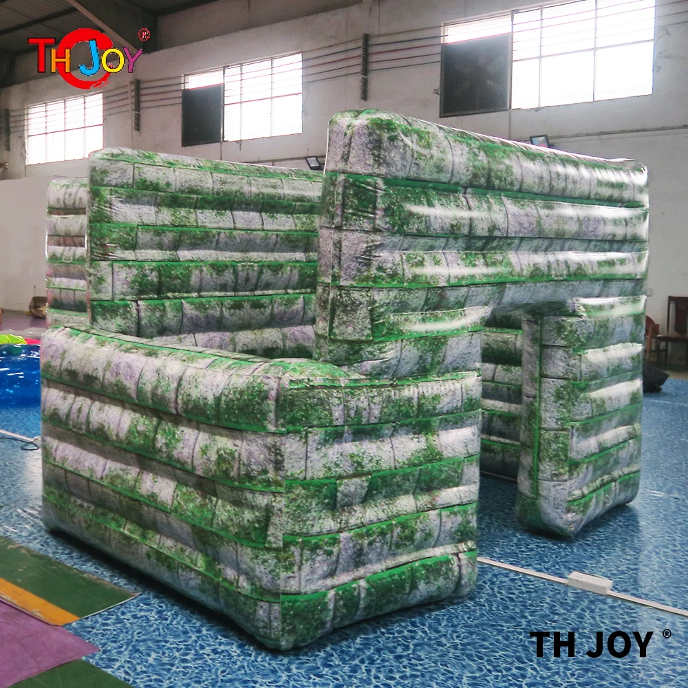 Cheap inflatable paintball bunkers for outdoor game,cheap inflatable paintball bunker wall for shooting game