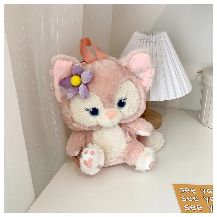 Kawaii Kuromi Plush Backpack For Girls Women Cute Cartoon Soft Stuffed Plush stuffedBags Mini Small School Bag Birthday Gifts