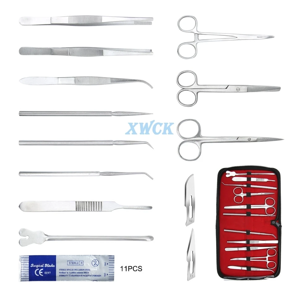 Set Chirurgico Minore Kit Di Sezionamento Per Studenti Strumenti - Foto 4