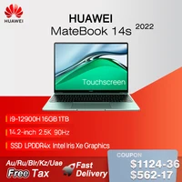 2022 HUAWEI MateBook 14s 14.2 Inch Touchscreen 2.5K Laptop i5-12500H/i7-12700H/i9-12900H 16GB 512GB/1TB Netbook Iris Xe Graphics 1