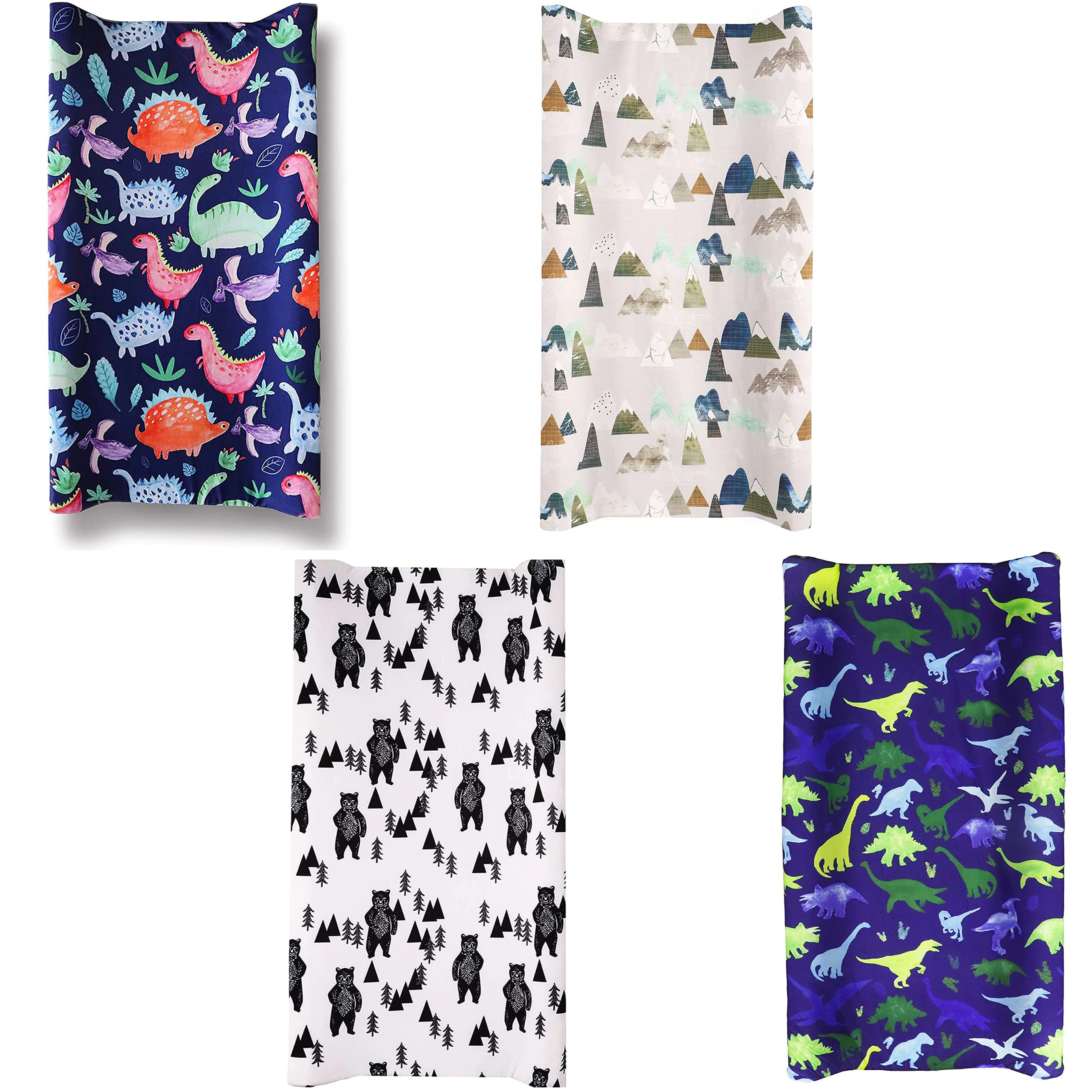 Breathable Muslin Cotton Baby Crib Sheet Solid Color Nursery Bed Sheet for Newborn Infants Cradle Mattress Changing Pad Cover