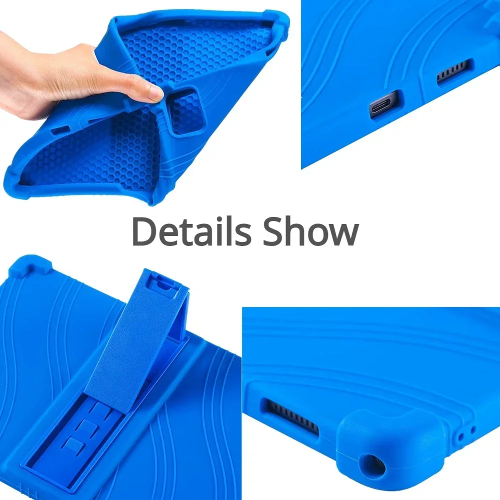 Concha Protetora para Teclast Tablet Capas Macias Suporte de Silicone à Prova de Choque Tab Cover M50 Pro M50 M50hd 101 - Imagem 5
