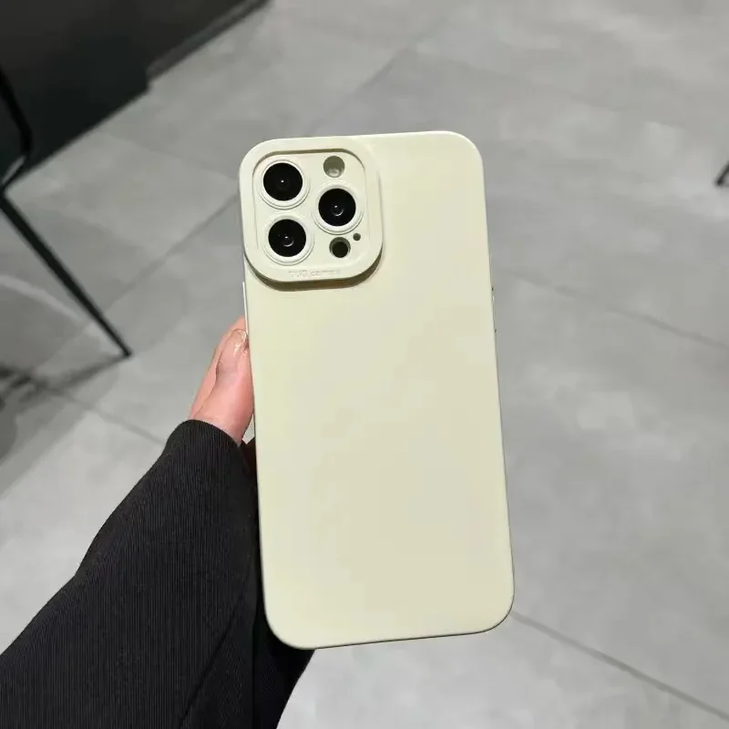 Premium Liquid Silicone Phone Case - Full Protection with Logo Cover