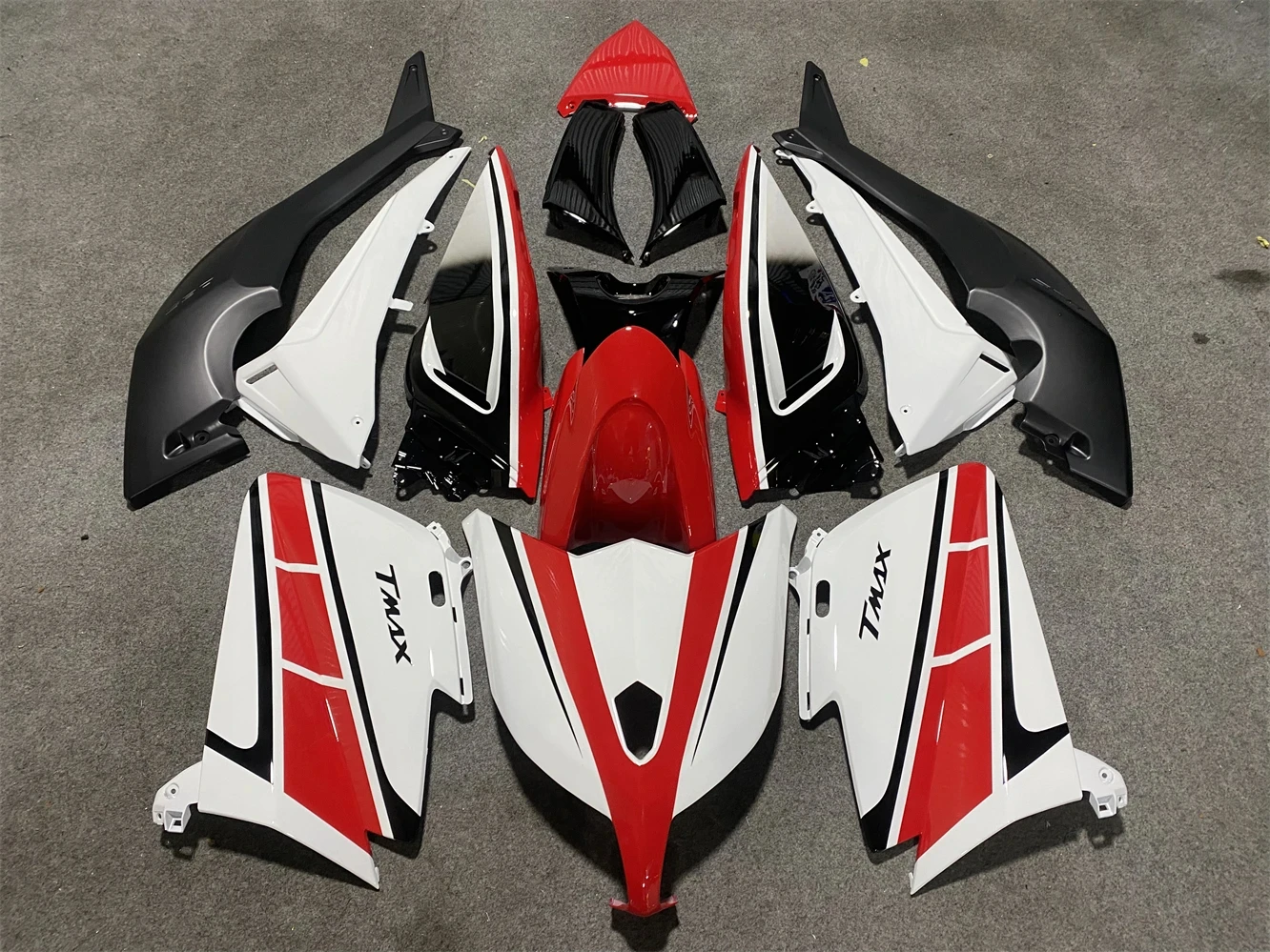 

Для Yamaha TMAX 530 TMAX-530 TMAX530 2012 2013 2014 литьевое кузов Новый ABS обтекатель для мотоцикла белый