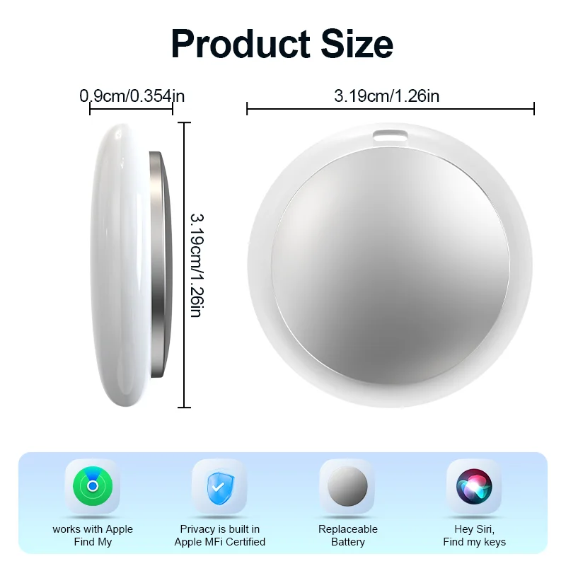 Global Positioning Anti-Lost Smart Tracker - Universal Key, Pet, Wallet, and Luggage Locator with Two-Way Search Alarm