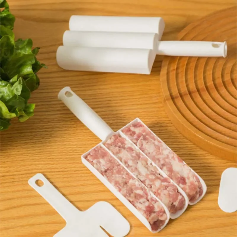 Kitchen Utensils Meatball Maker Set Fried Fish Beaf Meat Making Balls Mold Spoon Tools Cooking Accessories Plastic Food Grade