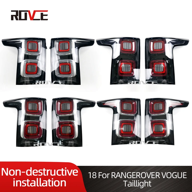 Paire De Feux Arrière Compatibles Range Rover HSE - Assemblage Feux De Freinage