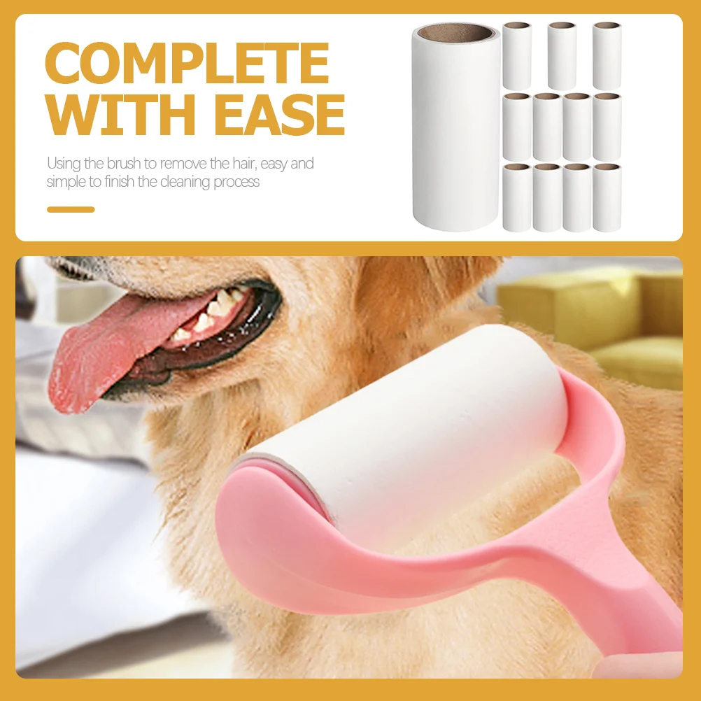 

Practical Lint Roller Multifunctional Fur Remover Convenient Lint Remover Hair Fur Roller 60pcs Per Roller