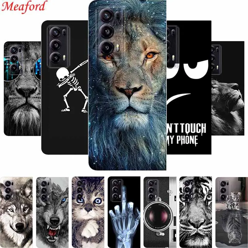 Per Honor Magic V2 Custodia Per Telefono Lion Wolf Tiger Custodia Rigida In Plastica Trasparente Per Pc Per Honor Magic V2 Case 7.92 "Magicv2 V 2