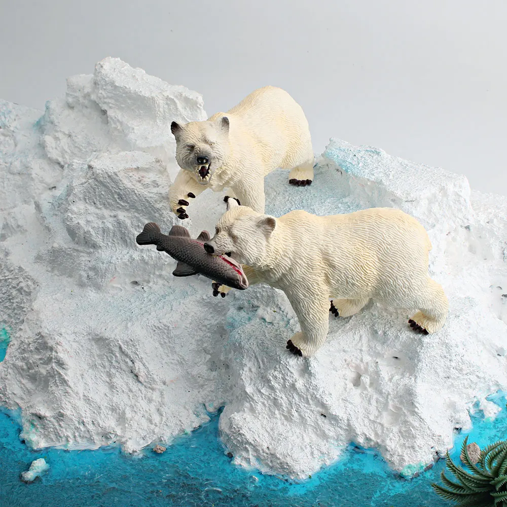 

2 шт./набор, детские игрушки в виде белого медведя