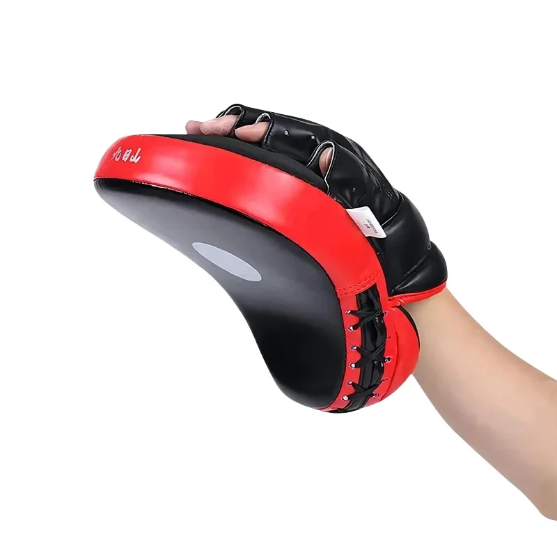 1 Piece Arc Boxing Pad MMA Kickboxing Training Equipment Punching Focus Mitt Sanda Martial Arts Punching Target dEO
