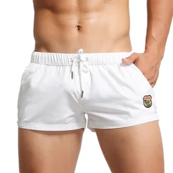 Men's Quick-Dry Swim and Gym Shorts - M (White)