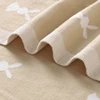 Newborn Baby Blankets Easter Rabbit Knitted Infant Boys Girls Cotton Month Swaddle Wrap Stroller Bedding Sleeping Cover 100*80cm 6