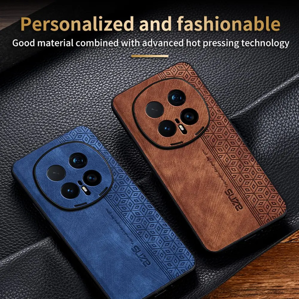 Ultrathin Cube Pattern Leather Shockproof Case