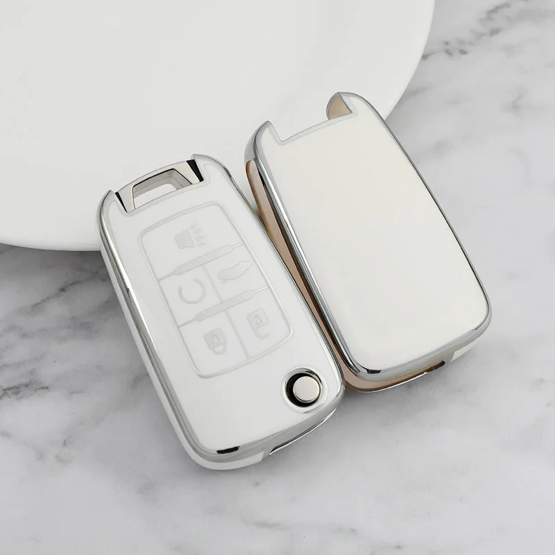 Premium TPU Shell Car Key Case - 2/3/4/5 Button Protection
