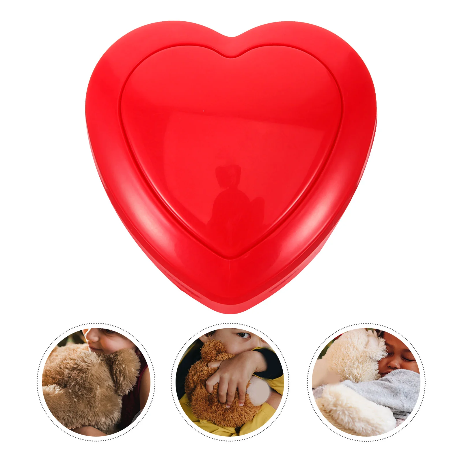 Heartbeat Toy Kids Stuffed Animal Simulator Operated Sound Maker 6