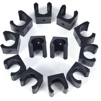 12pcs Billiard Cue Replacement Holder Wall Mounted Plastic Billiard Cue/Fishing Rod  Stick Holder Clips Billiard Accessories