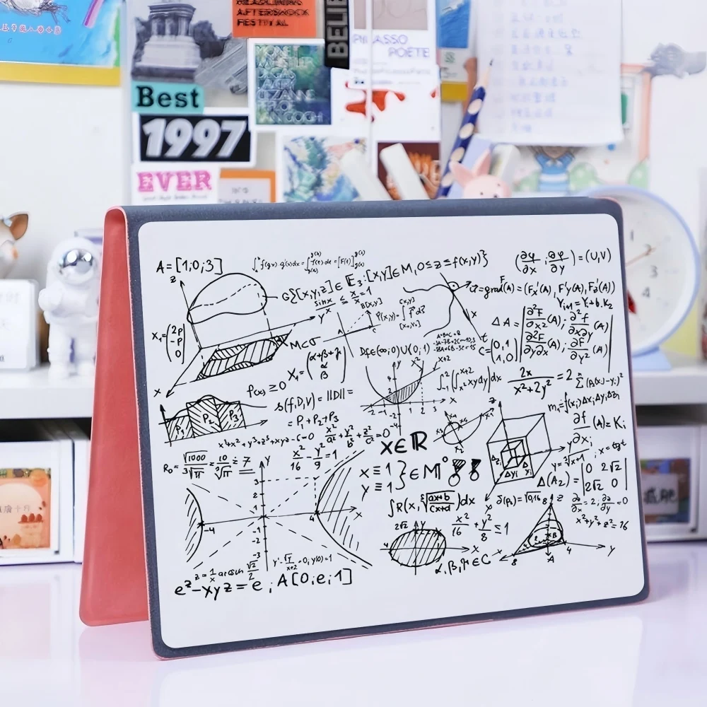 Quaderno Portatile A5 in Pelle con Lavagna Magnetica, Blocco Note Riutilizzabile, Planner Settimanale, Organizer Elegante per Ufficio e Pianificazione Quotidiana - immagine 3
