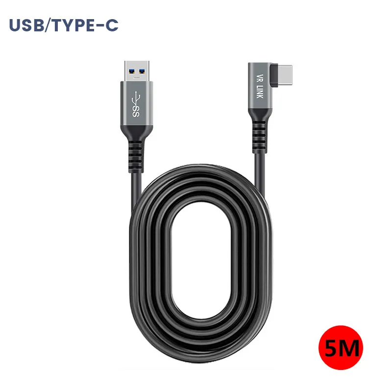 Charging Cable Data Line For Oculus Quest 2 1 Link VR Headset USB 3.2 Fast Charges Type-C Data Transfer Cable VR Accessories 
